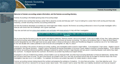 Desktop Screenshot of forensic-accounting-information.com
